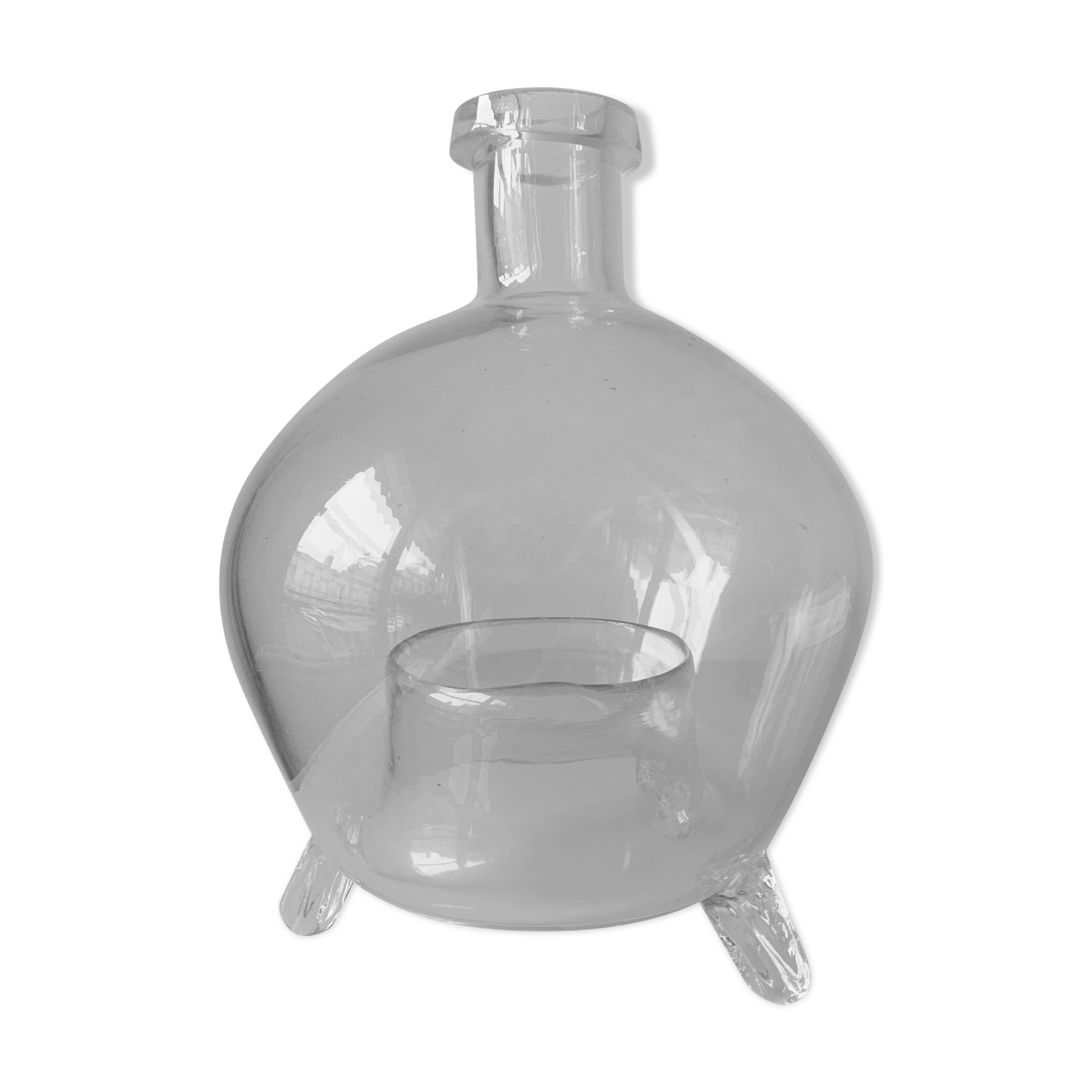 Old glass insect trap