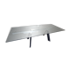 Roche Bobois table en verre crystal Chronos extensible 160 - 240 cm