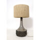 Lampe en terre chamotté et grès, Erik Glud, 1960-1970