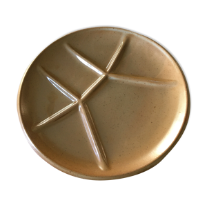 Assiettes fondue grès de brenne