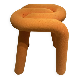 tabouret bold orange