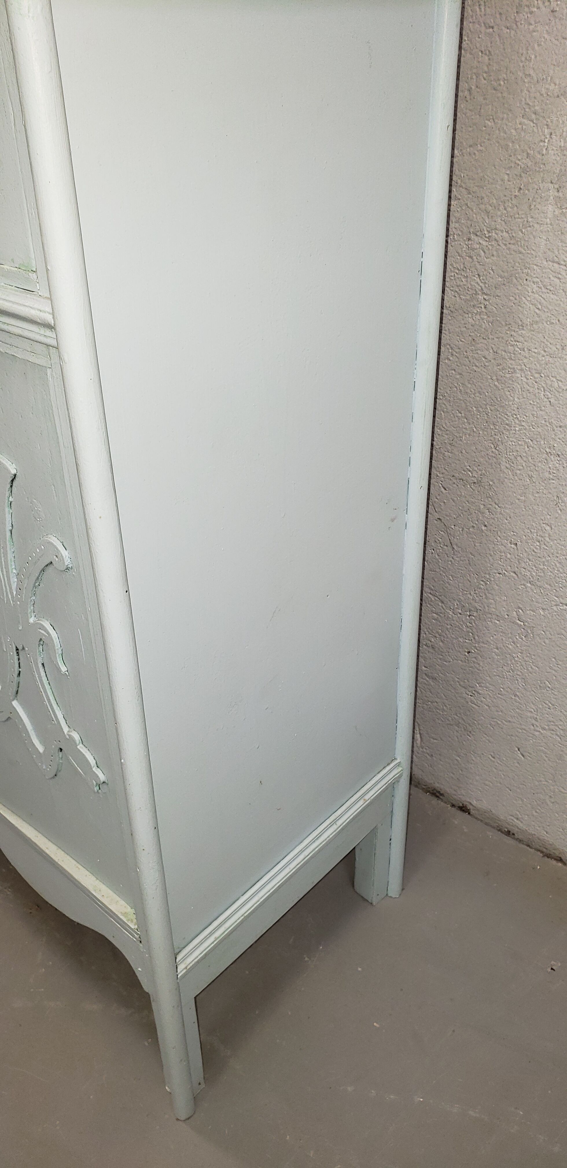 Buffet parisian art deco original painting 2 body
