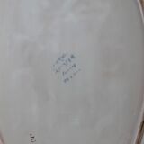 Dish Henriot Quimper decorations with flowers