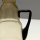 Straw Colored Murano Glass Pitcher Vase attr. to Vittorio Zecchin, Italy