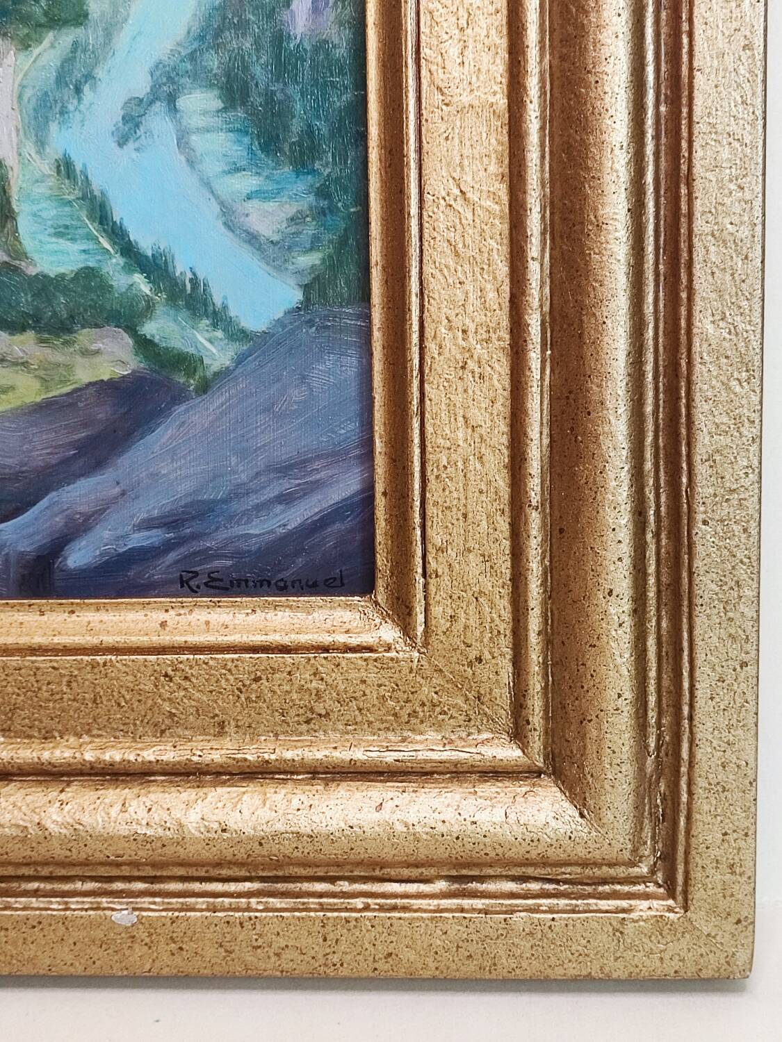 Peinture à l'huile - paysage