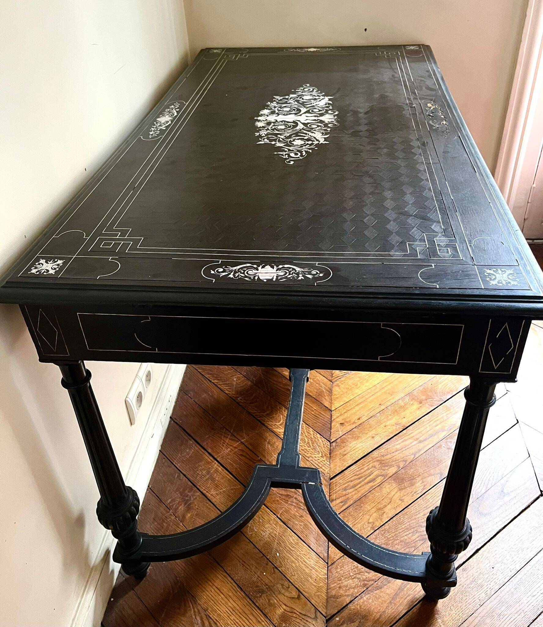 Bureau Napoleon III et chaise