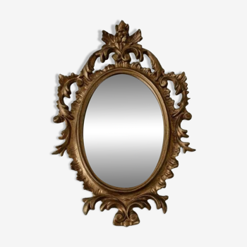 Petit miroir style baroque