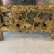 Louis XVI style mirror in carved wood and gilded with gold leaf, 19th century