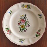 5 assiettes à cake "Réverbère fin" KG Lunéville