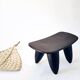 Senoufo XS N1 "headrest" stool in hand-carved wood