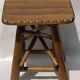 Brutalist wabi sabi organic tree stool or hocker 1970