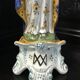 Vierge à l'enfant en faïence de quimper début xxème