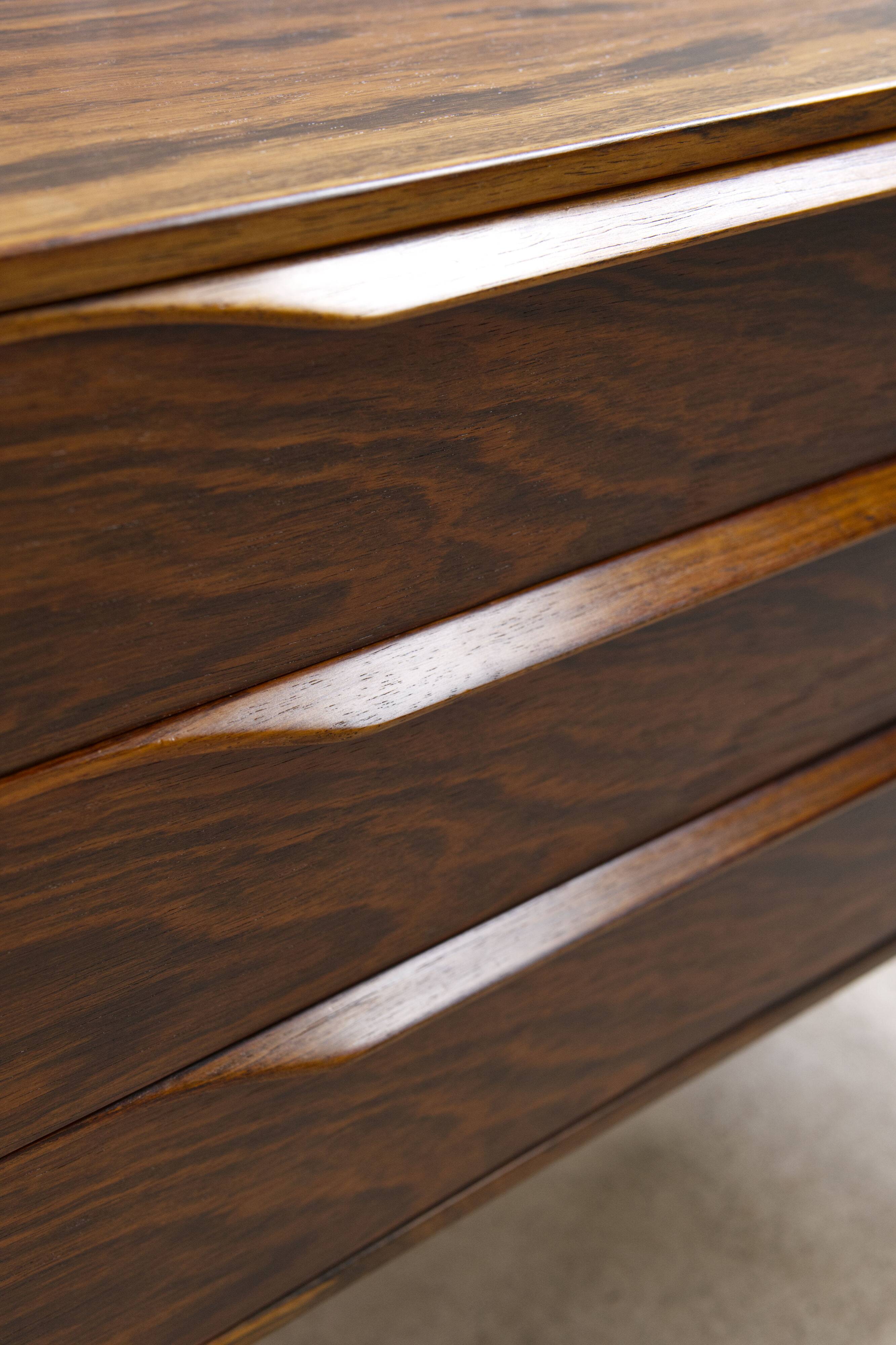 Rosewood chest of drawers, model 34, Kai Kristiansen by Aksel Kjersgaard, 1960s