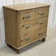 English chest of drawers in nineteenth century fir