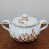 Limoges earthenware sugar bowl