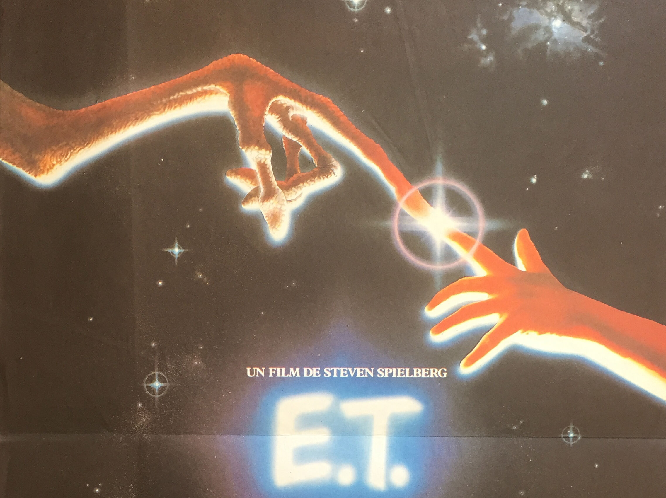 Affiche cinéma "E.T. l'extra-terrestre" Steven Spielberg 40x60cm 1982