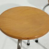 6 x Tabouret industriel design hollandais années 1960