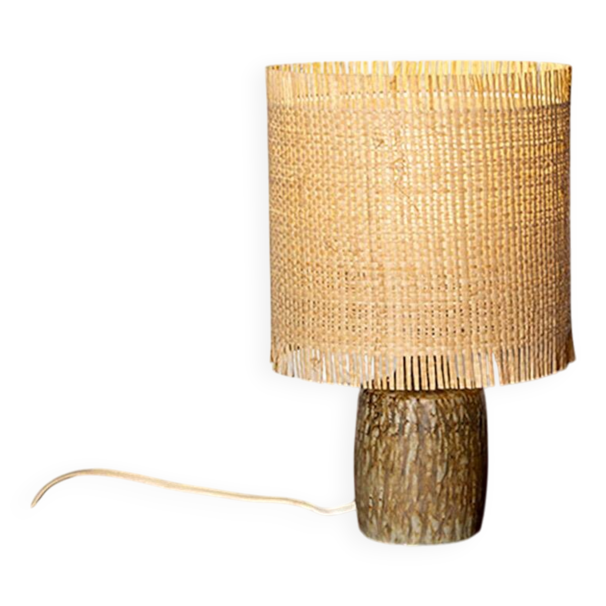 Swedish ceramic floor lamp from the “Rubus” series by Gunnar Nylund, 1960s