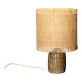Swedish ceramic floor lamp from the “Rubus” series by Gunnar Nylund, 1960s