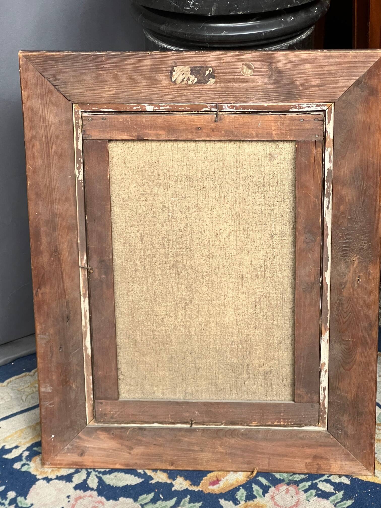 Jules-Joseph Pierrugues (born in 1866). "Still Life with Mimosa."