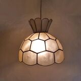 Mother-of-pearl and brass suspension
