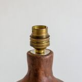 Terracotta lamp base, 50s/60s