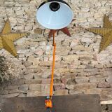 Wall lamp - 2 arms - orange and black