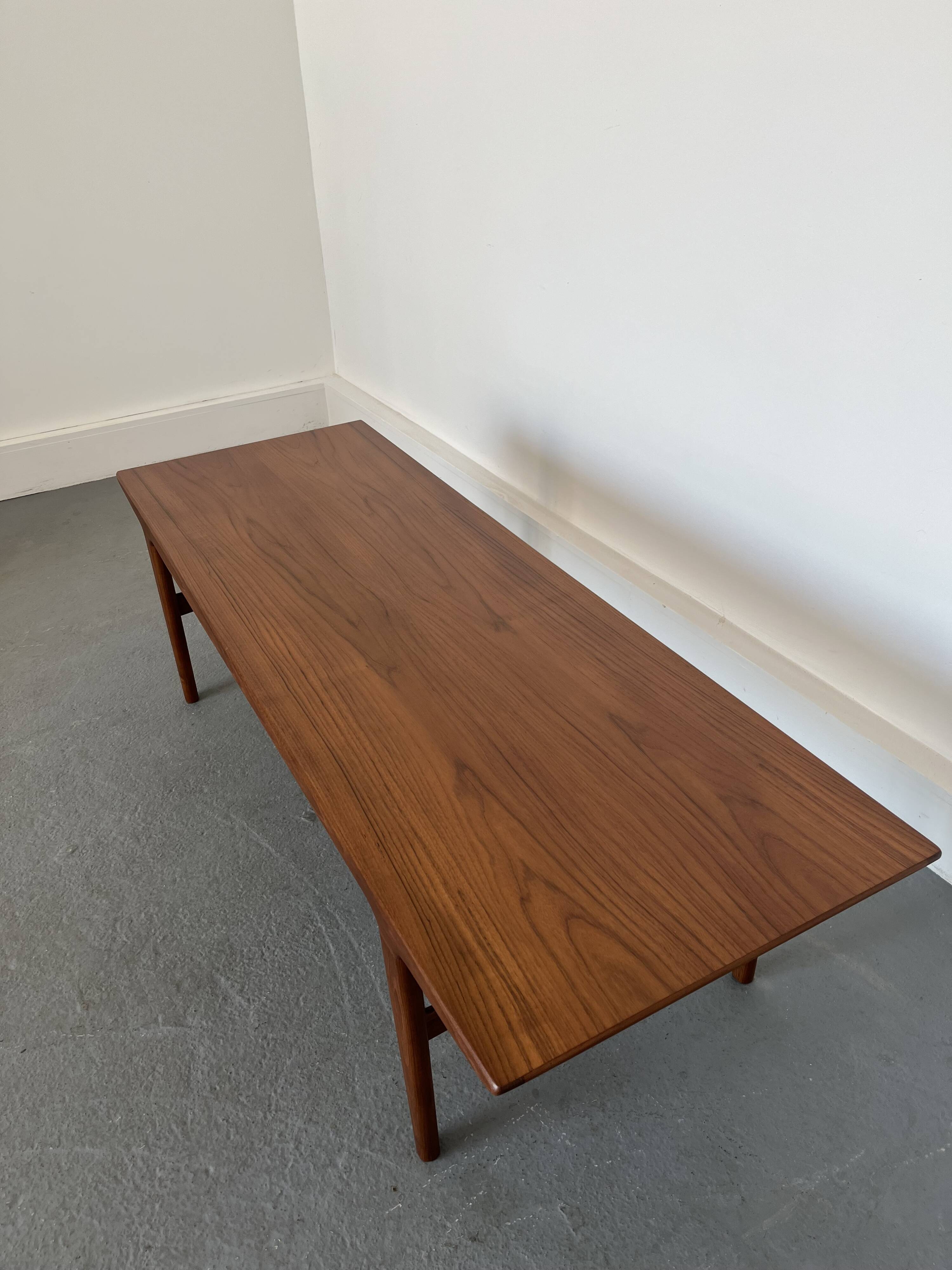 Scandinavian teak table by Niels Otto Møller, 1960s