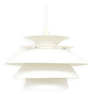 White vintage lamp, Denmark 80's