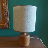 VINTAGE WOODEN TABLE LAMP
