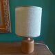 LAMPE DE TABLE VINTAGE EN BOIS