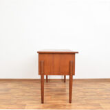 Mid-Century Danish Teak Desk, 1960s.