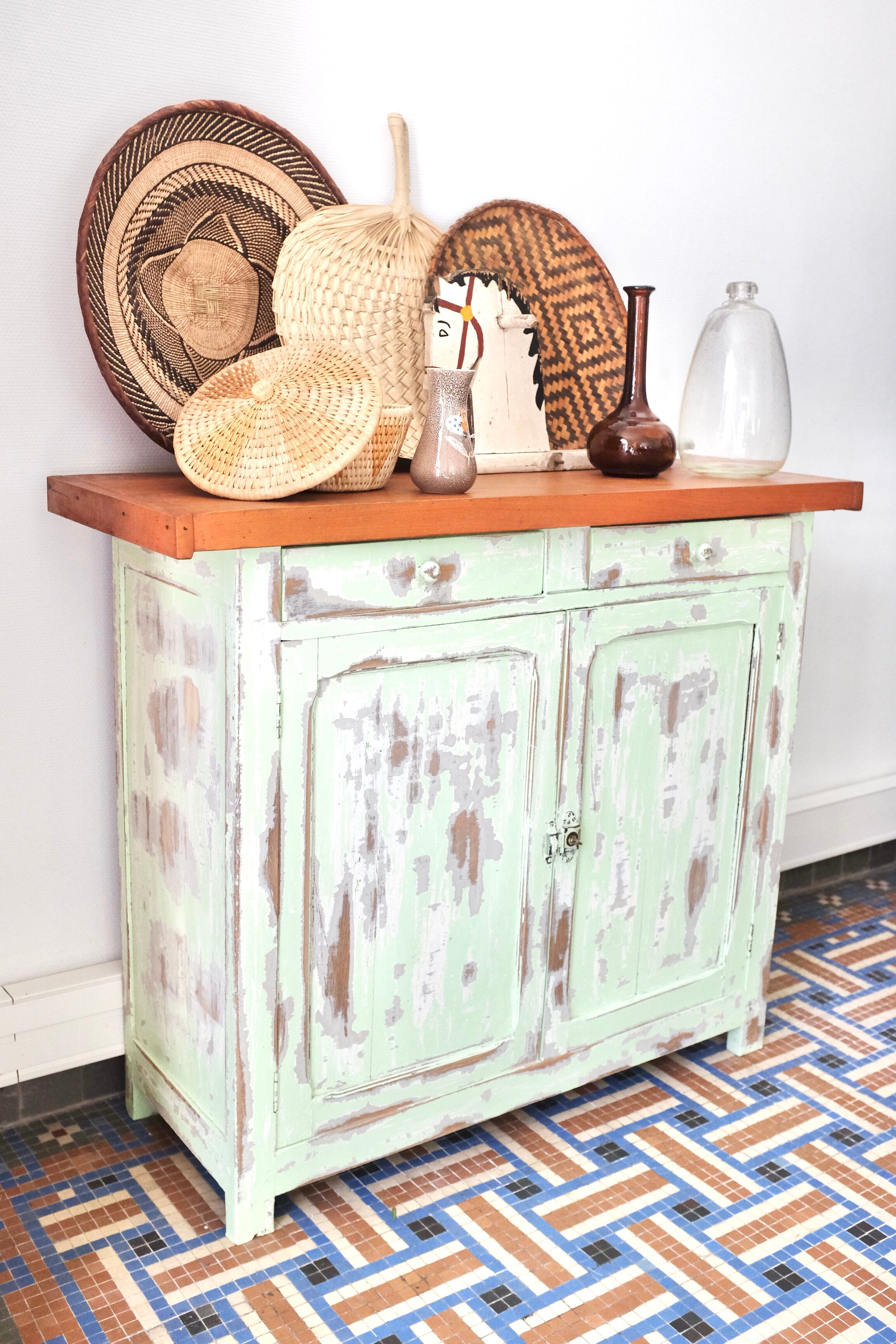 Patinated Parisian buffet