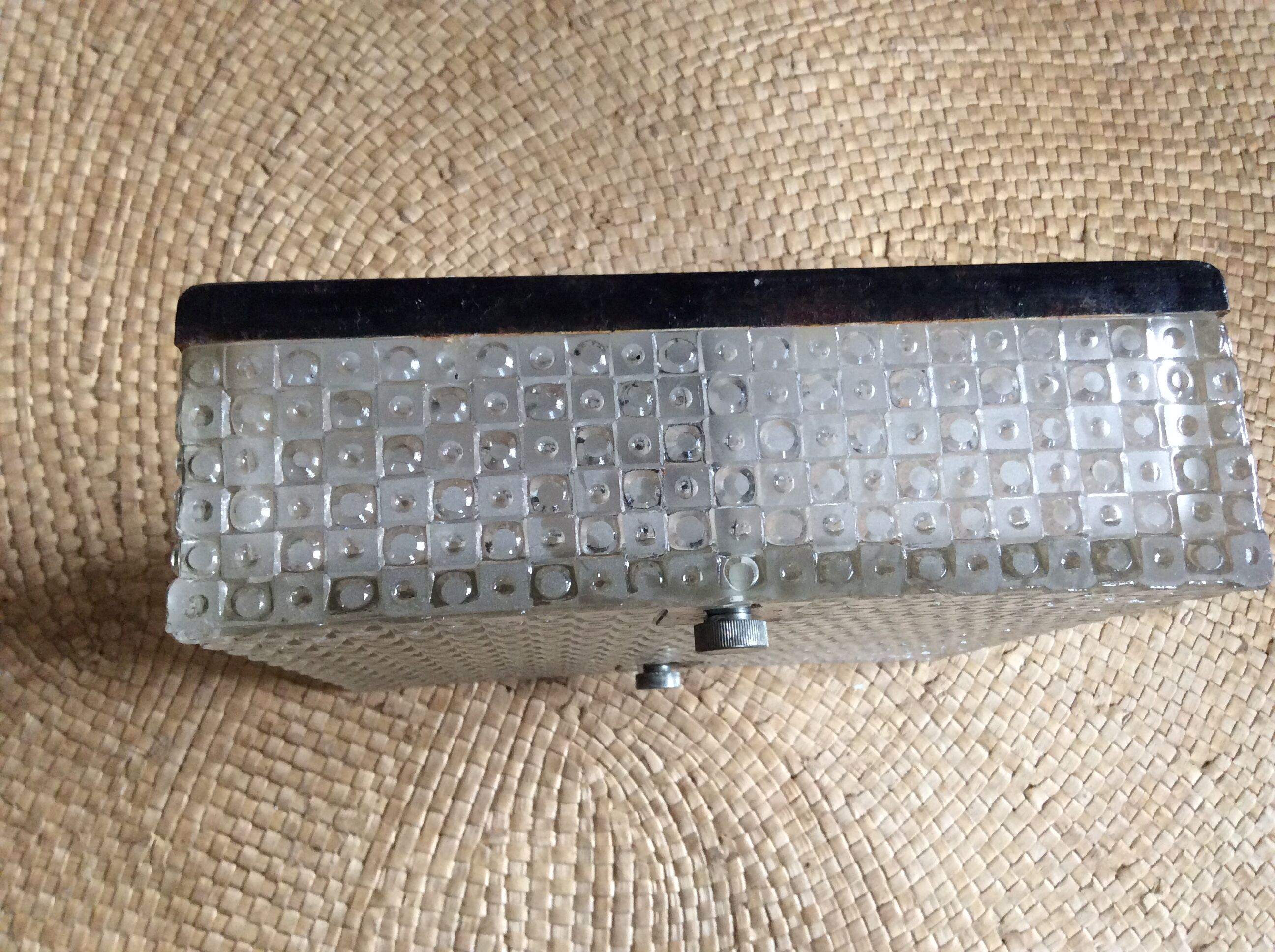 Vintage square applique