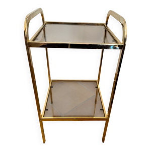 Console sur pied en métal