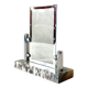 Art Deco photographic frame in marble and glass