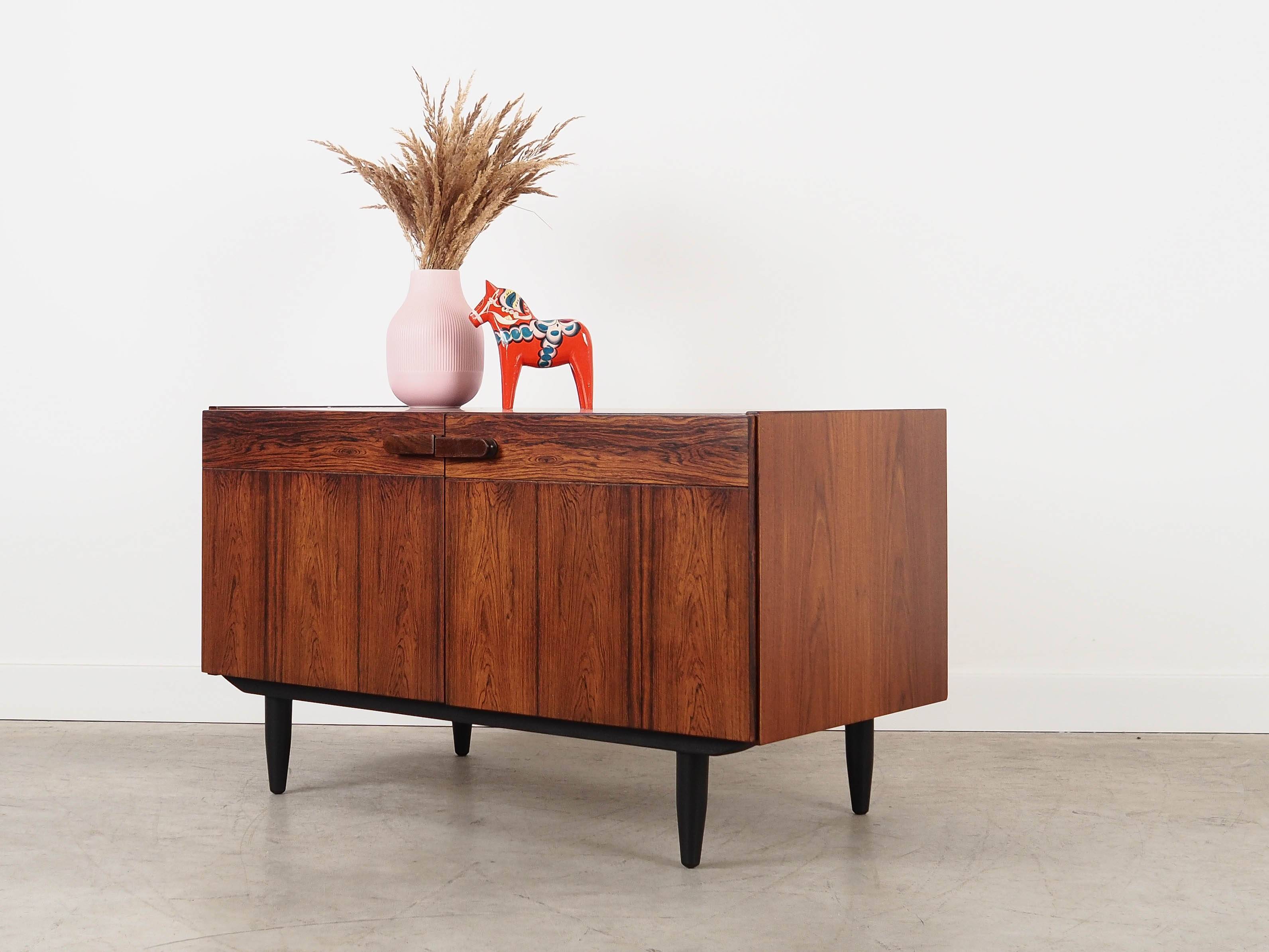 Rosewood cabinet, Danish design, 1970s, production: Denmark