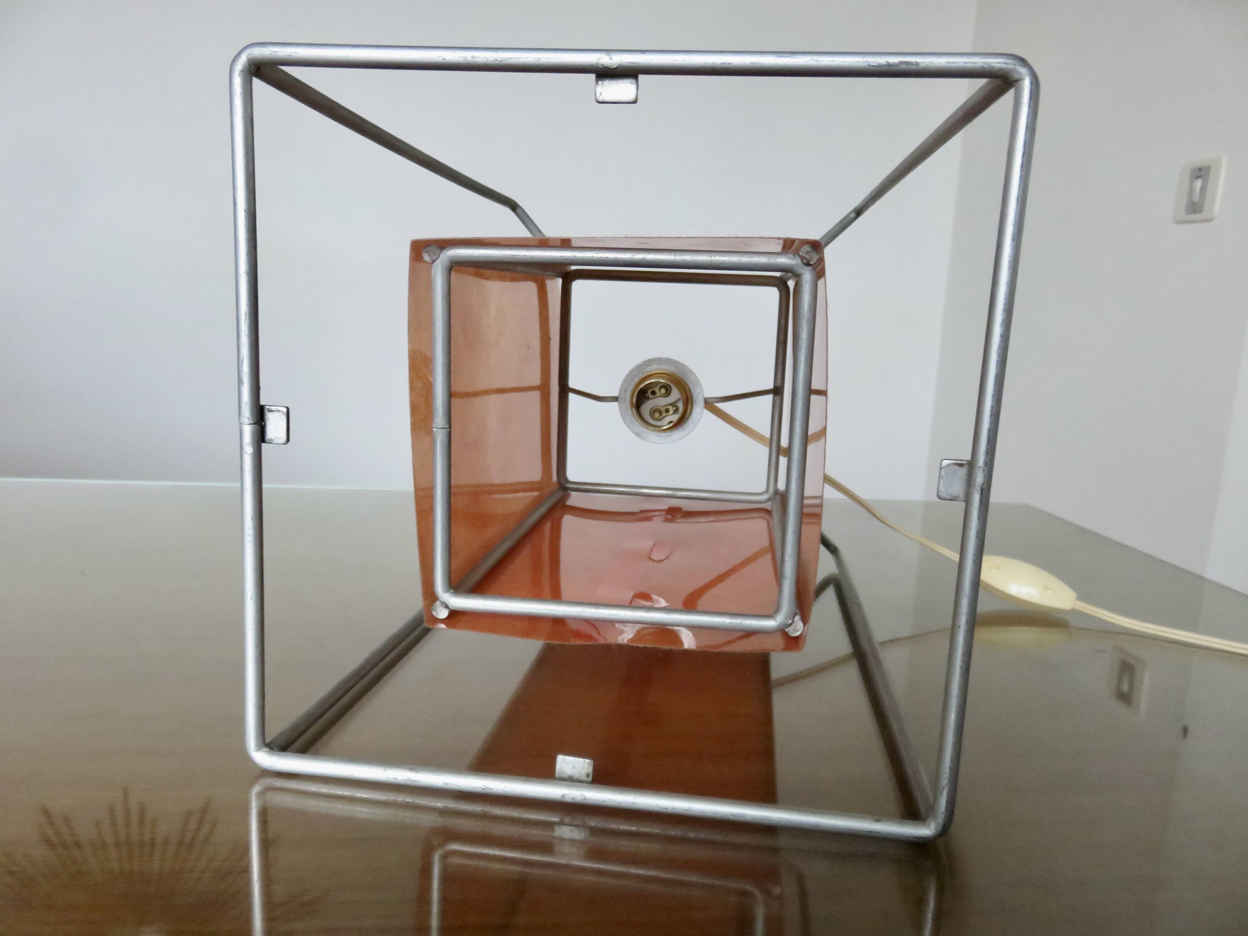 Modernist lamp, late 1970s, early 1980s, Italy