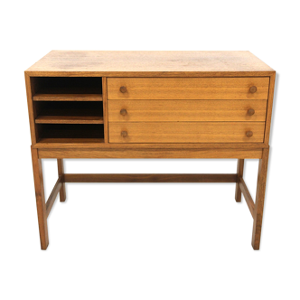 Scandinavian walnut chest of drawers by Karl-Erik Ekselius Sweden 1960