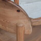 Pine Mid-Century Arm Dining Chairs attr. to Rainer Daumiller (8)