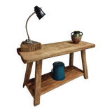 Old workbench work table bathroom furniture side table 55 x 137 cm