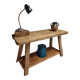 Old workbench work table bathroom furniture side table 55 x 137 cm