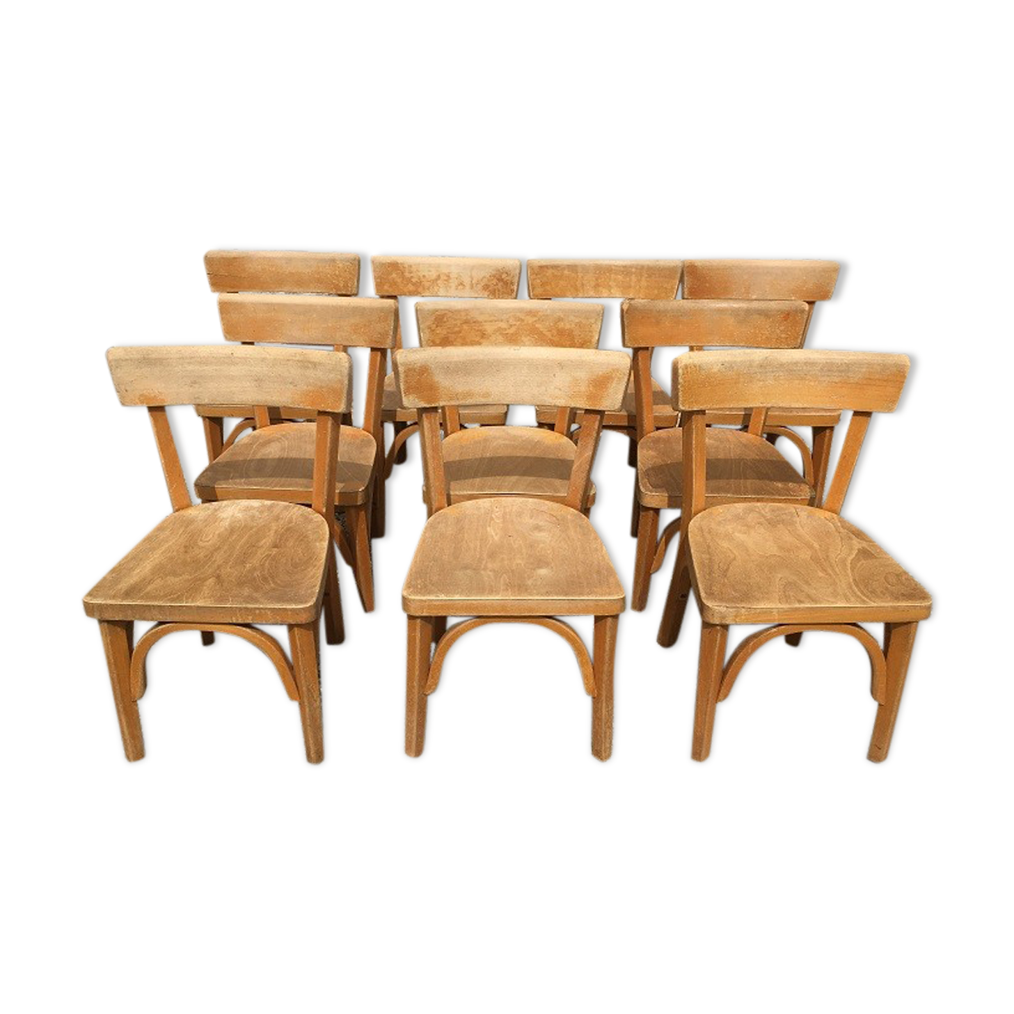Set of 10 chairs maternal baumann