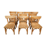 Set of 10 chairs maternal baumann