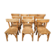 Set of 10 chairs maternal baumann