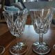 4 antique stemmed glasses