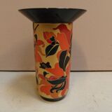 Vintage vase Rosenthal porcelaine noire