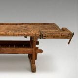 Vintage Workbench Industrial Wood Joiner’s Bench