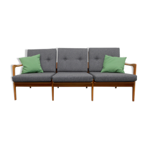 Canapé des années 1960 en bois
