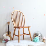 Windsor 60s cobble chair in solid wood